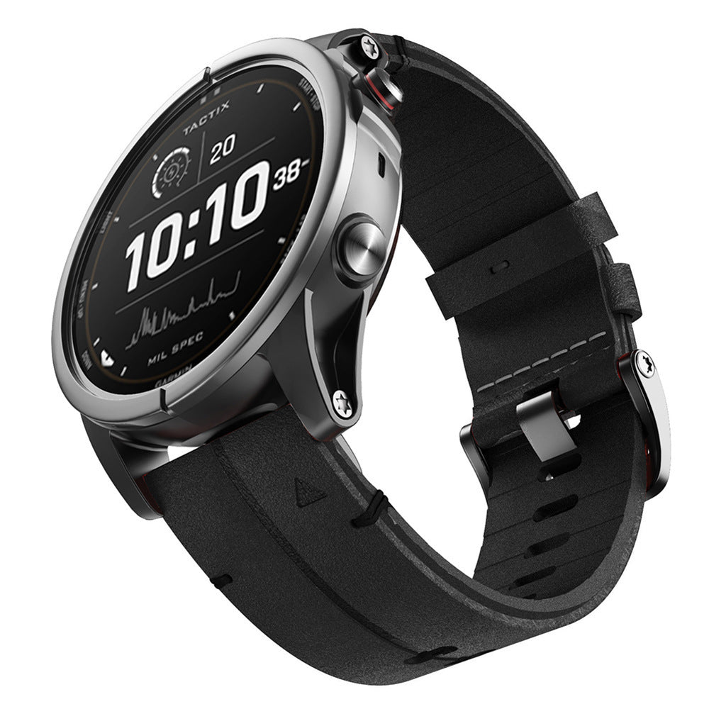 Quick Release Leather Strap Business Wristband