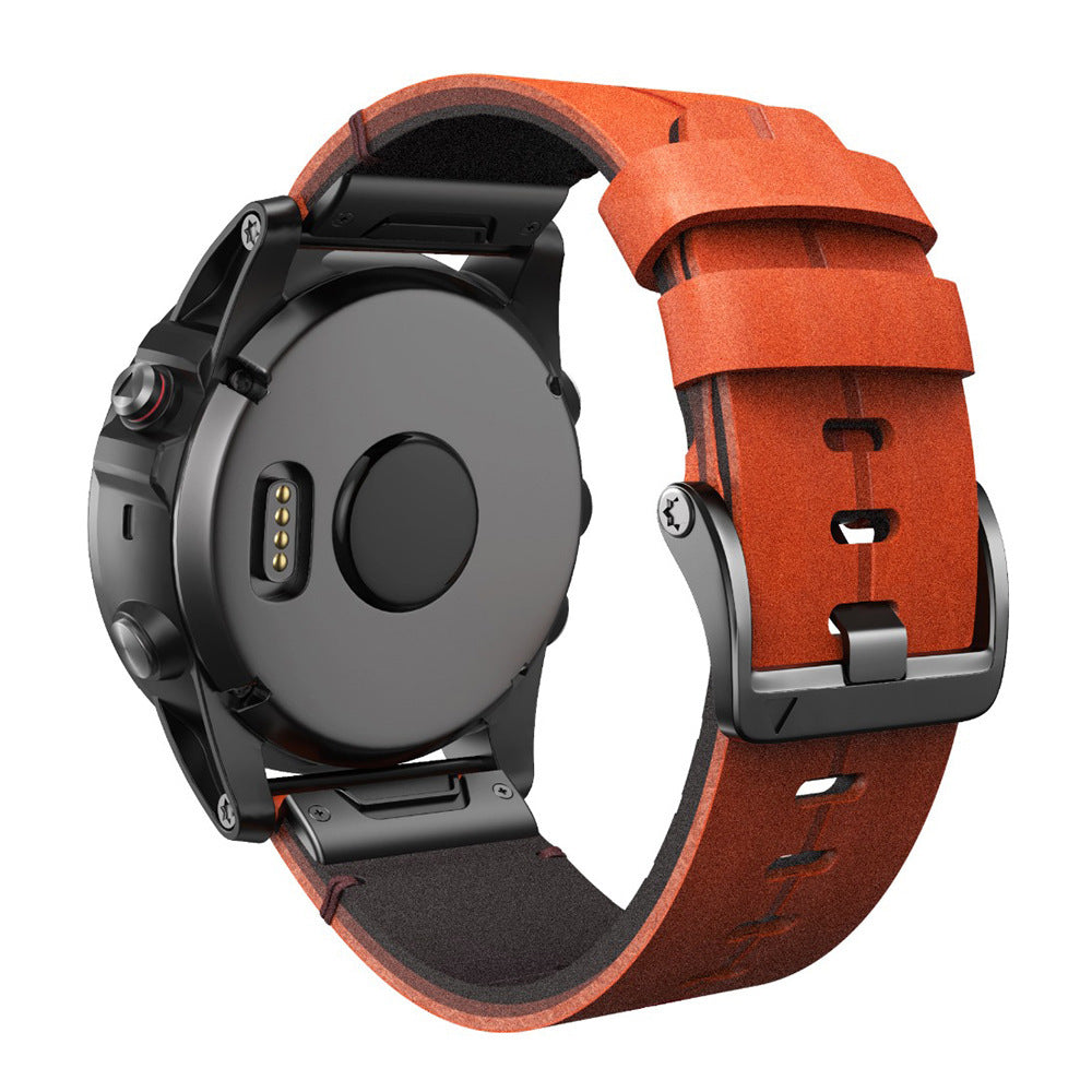 Quick Release Leather Strap Business Wristband