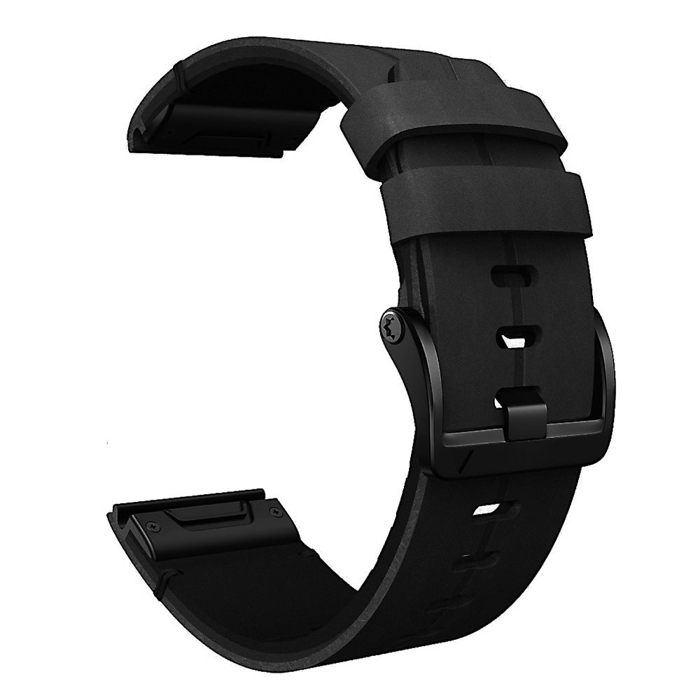 Quick Release Leather Strap Business Wristband