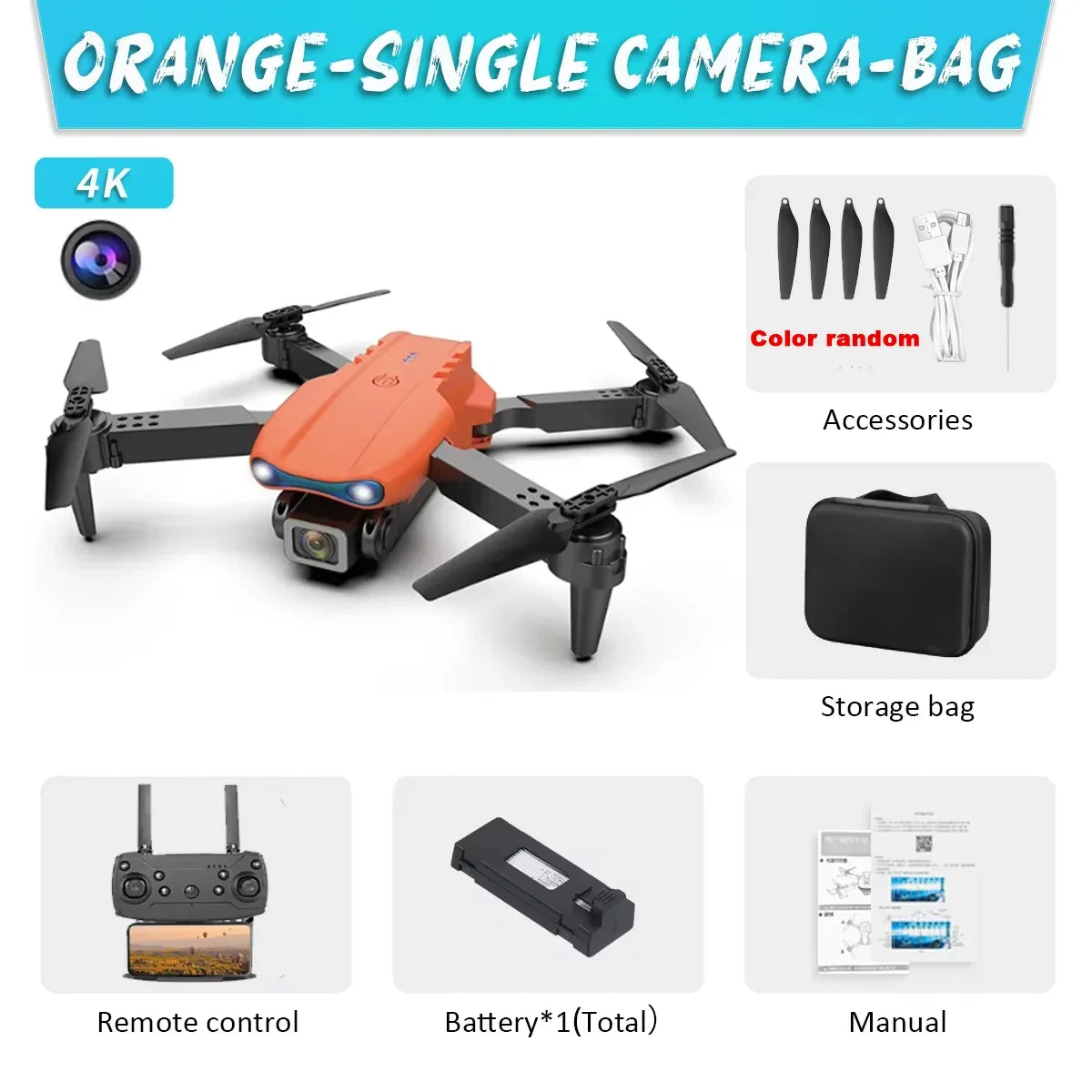 Dual Camera WIFI fpv Aircraft Quadcopte Obstacle Avoidance Aerial Photography Drone E99Pro Drone HD Professional 4k drone