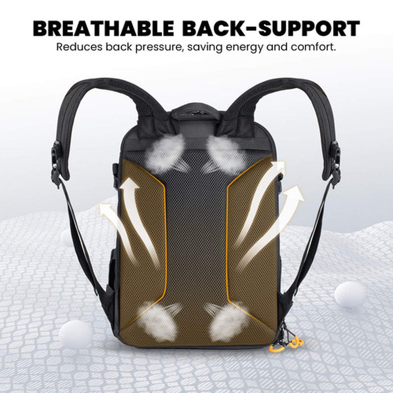Pro Camera Backpack Large Camera Bag with Laptop Compartment Tripod Holder Wa...