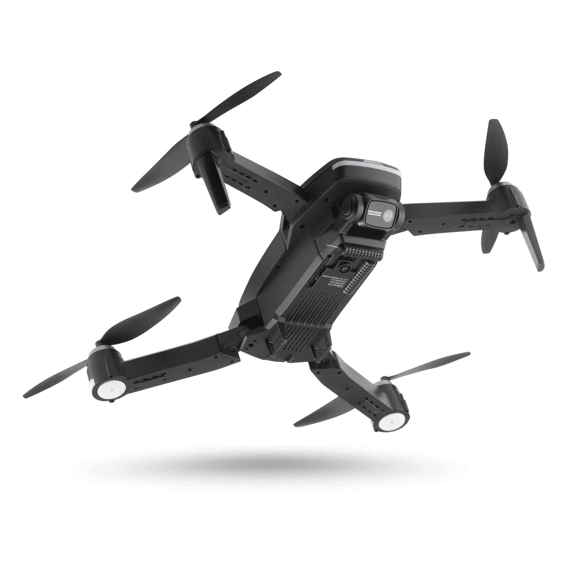 Sky Flow 4K Aerial Camera Drone Image Stabilization & Carrying Case, Black