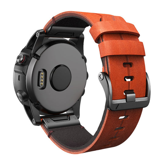 Quick Release Leather Strap Business Wristband